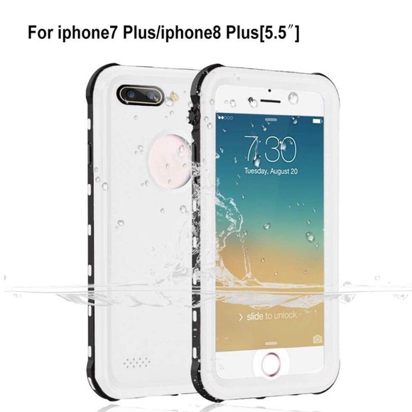 Amazon Accessories - NWT Water Proof iPhone 7+ and 8+ Case